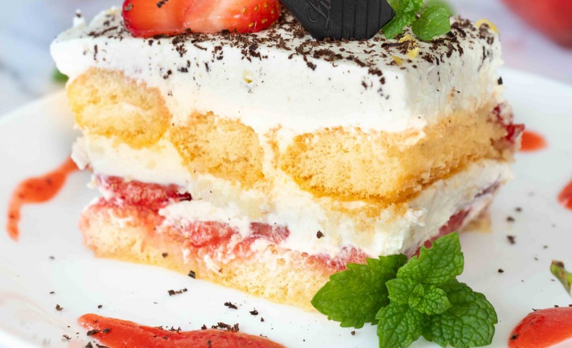 Erdbeer-Tiramisu Ohne Backen