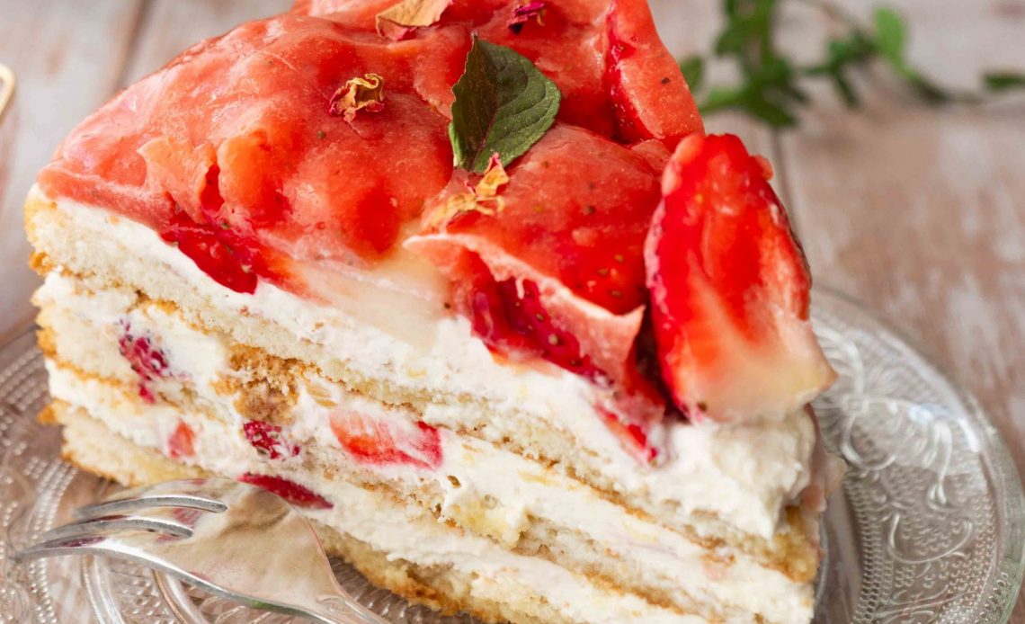 Erdbeer-Mascarpone-Torte