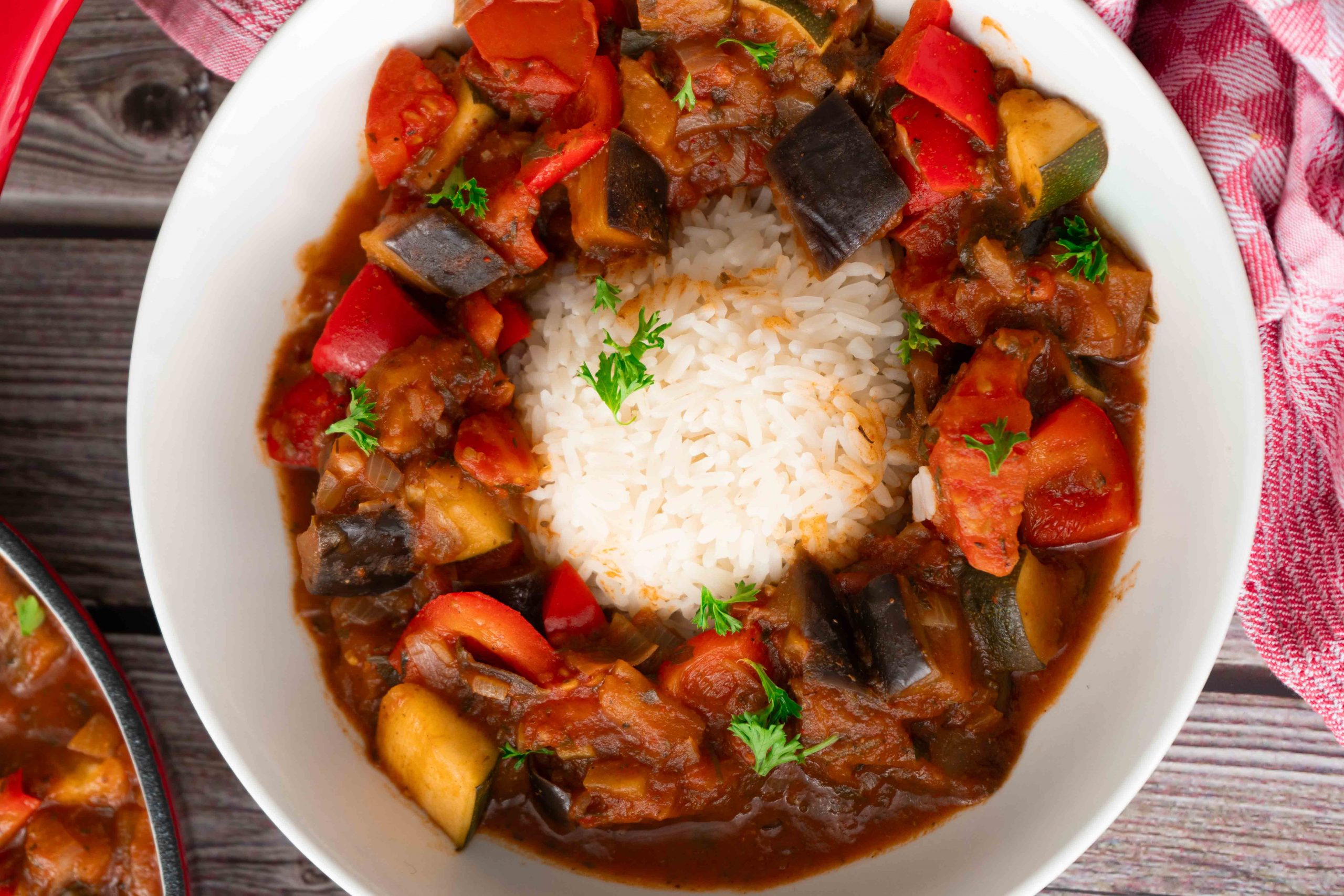 Ratatouille aus der Pfanne