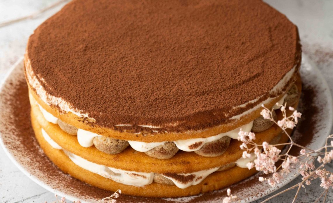 Tiramisu Kuchen ohne Alkohol