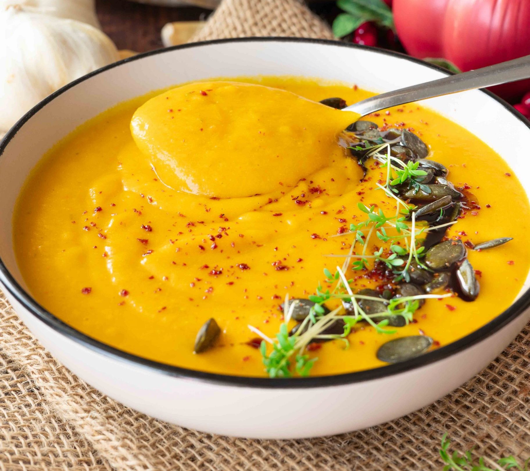 Warum dieses Kürbis-Süßkartoffel-Suppe Rezept?