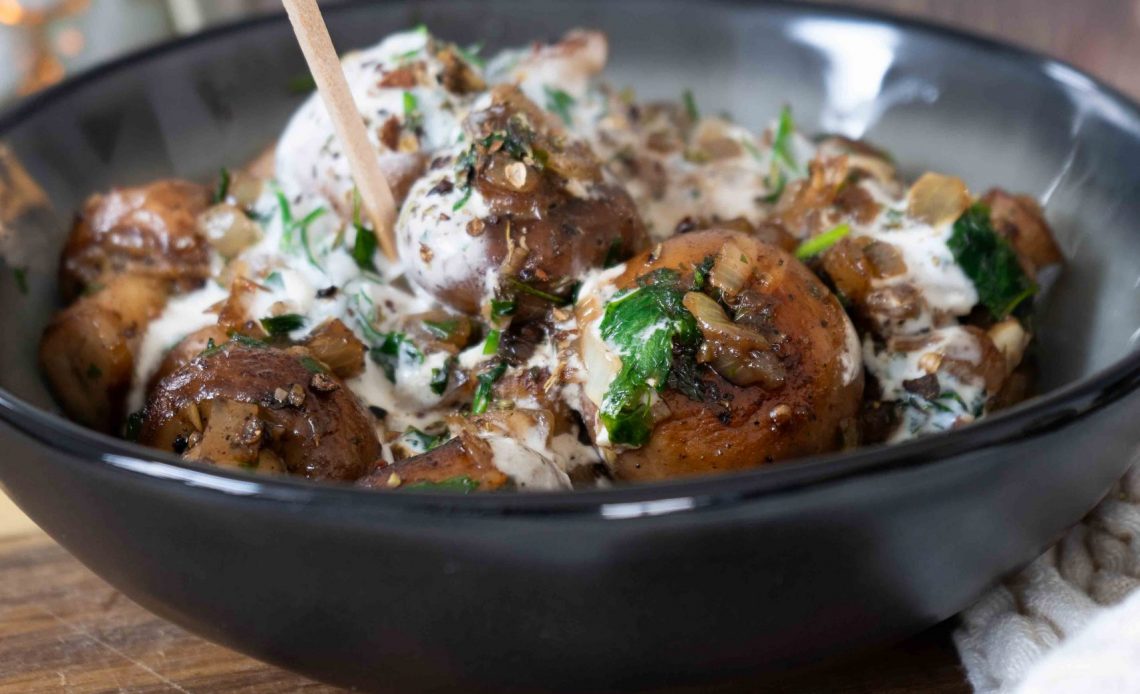 Aromatische Champignons wie vom Weihnachtsmarkt