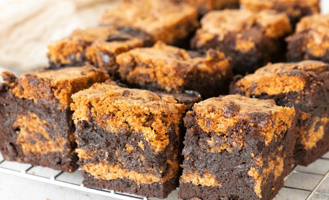 Saftige Cookie-Brownie Bars